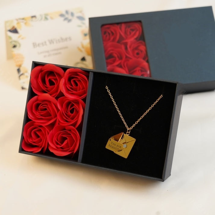 Medaillon mit Liebesbrief - Personalisiert