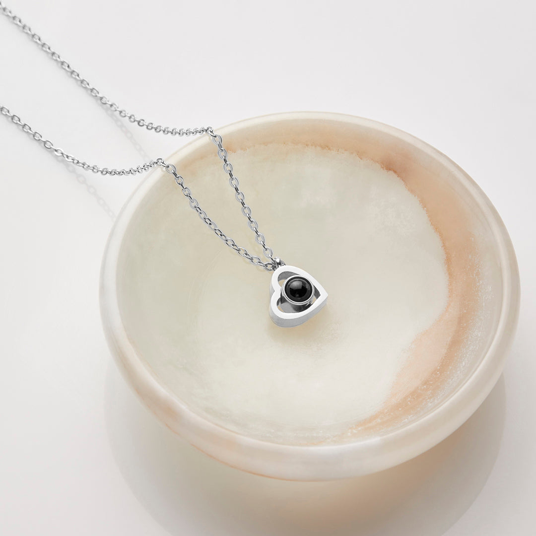 Fotohalskette Personalisieren mit eigenem Bild